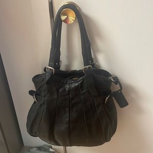 Black leather Liebeskind Berlin bag